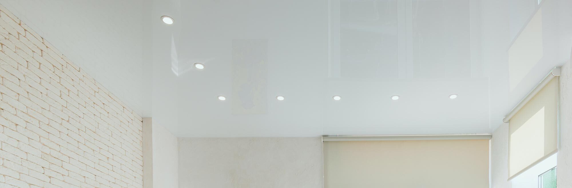 Lighting in the ceiling in an older home