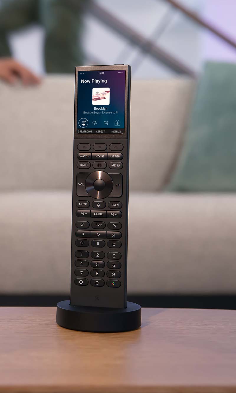 Control4 Neeo remote silver