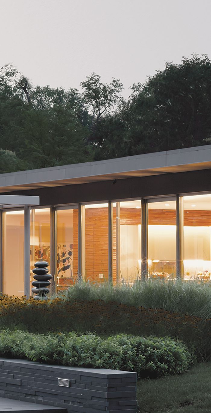 Lighting control in a luxury home with savant technology